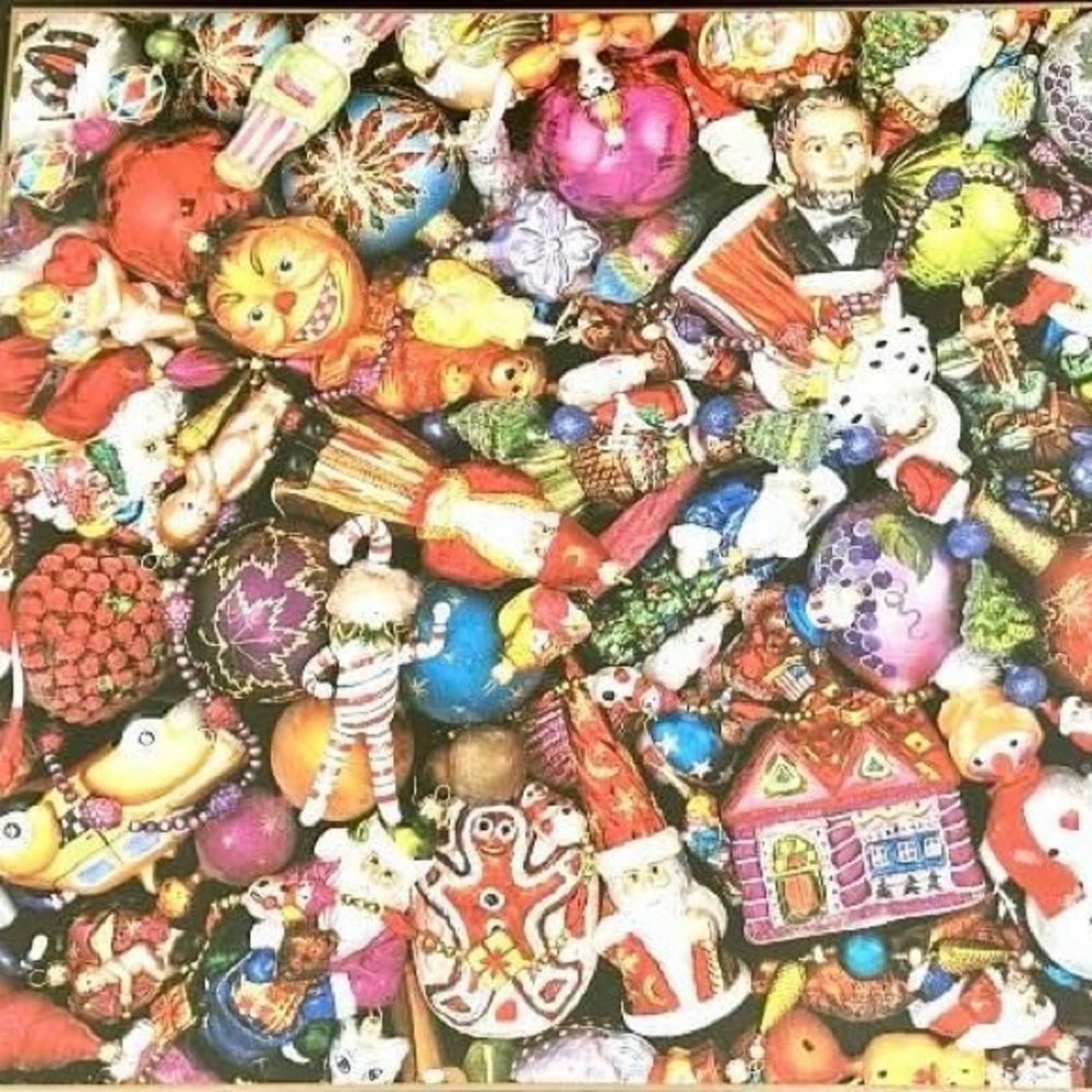 Christopher Radko "Kaleidoscope" Placemats Retired 1997 Boxed Cork Back Rare